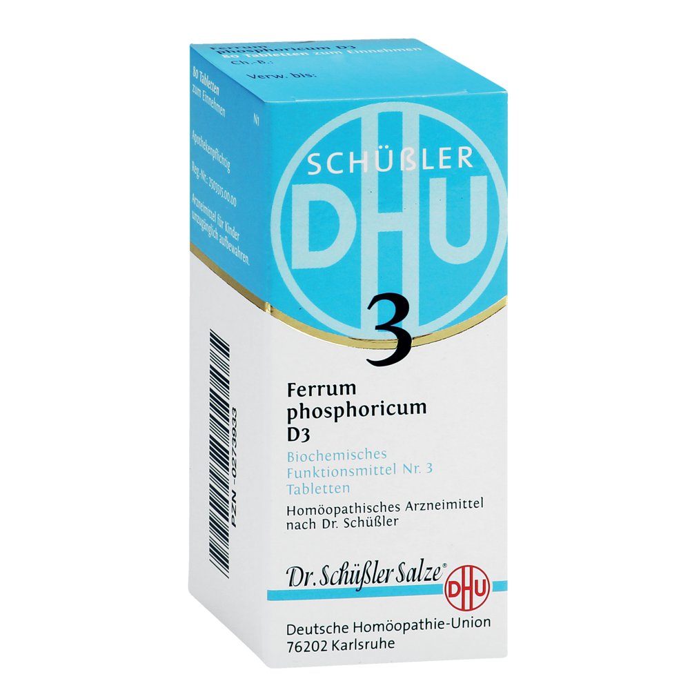 BIOCHEMIE DHU 3 Ferrum phosphoricum D 3 Tabletten
