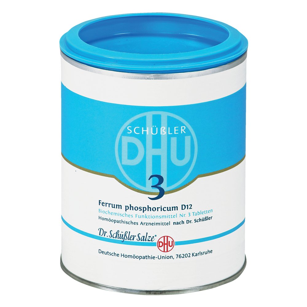 BIOCHEMIE DHU 3 Ferrum phosphoricum D 12 Tabletten