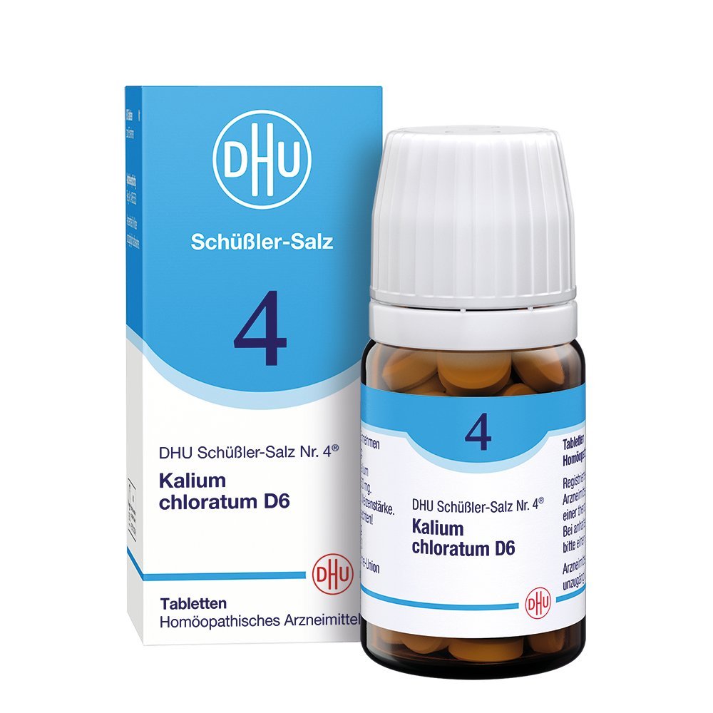DHU Schüßler-Salz Nr. 4 Kalium chloratum D6  80 Tabl.