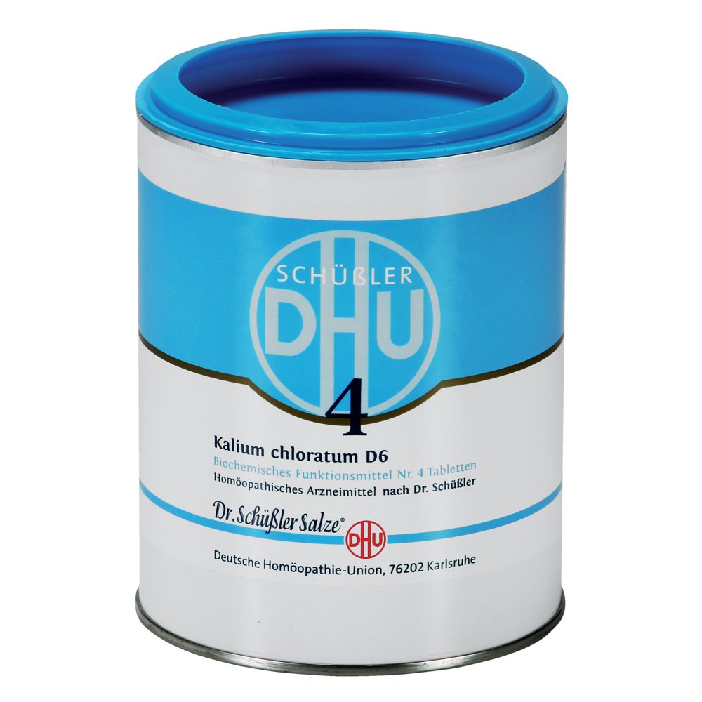 BIOCHEMIE DHU 4 Kalium chloratum D 6 Tabletten