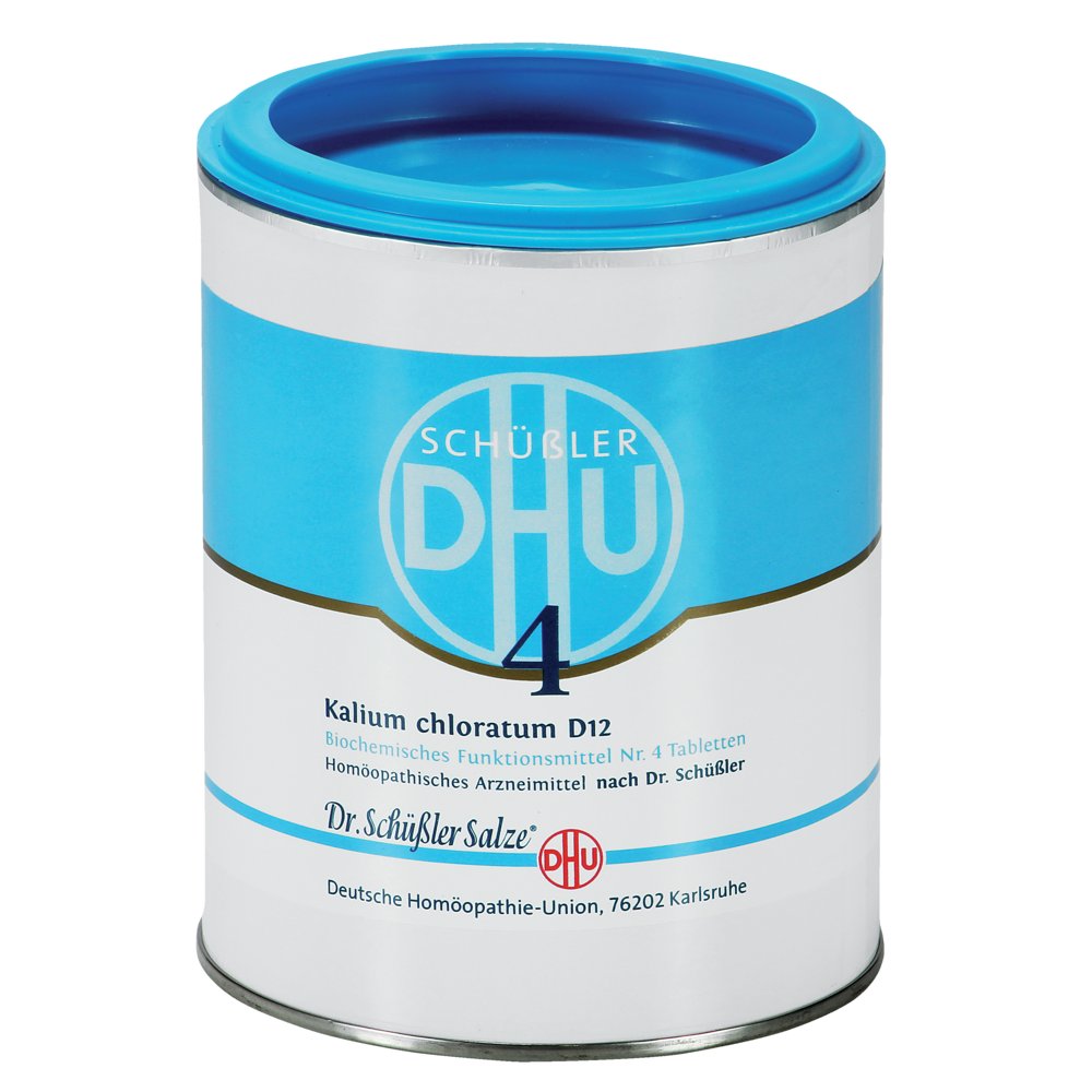 BIOCHEMIE DHU 4 Kalium chloratum D 12 Tabletten