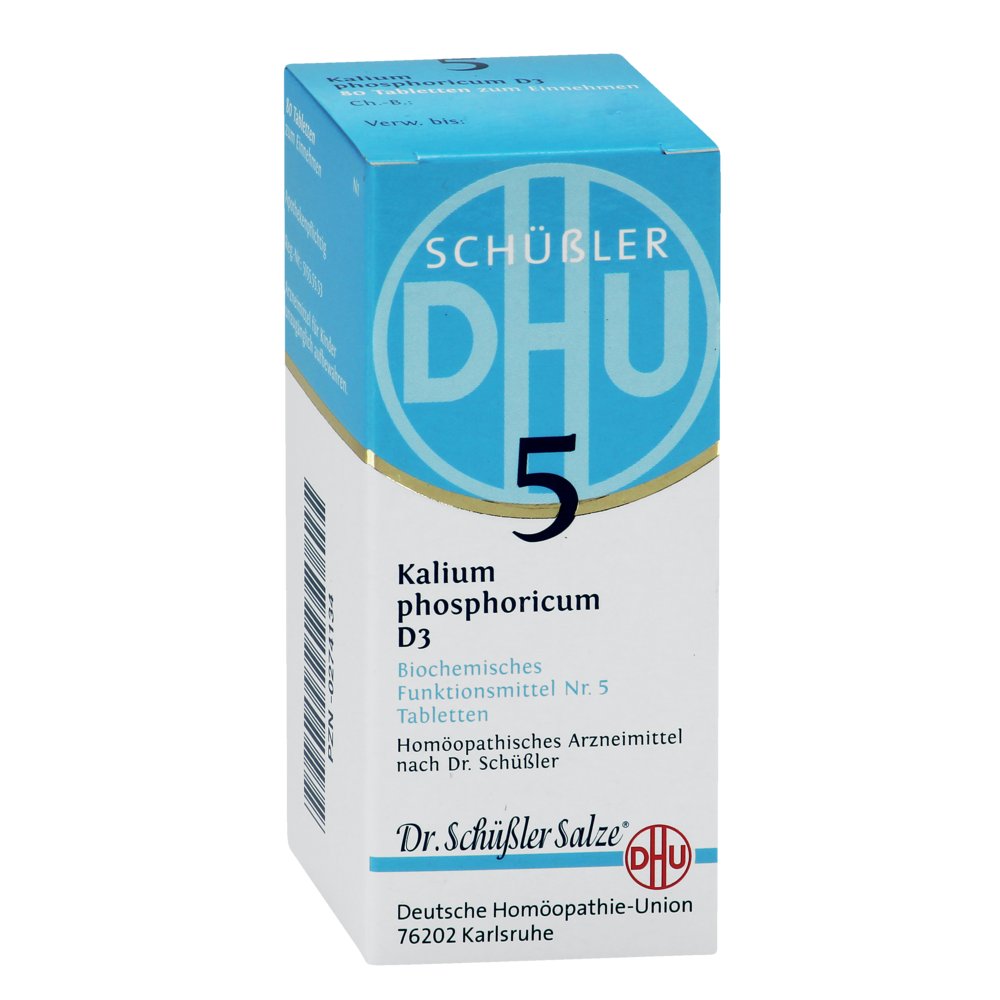 BIOCHEMIE DHU 5 Kalium phosphoricum D 3 Tabletten