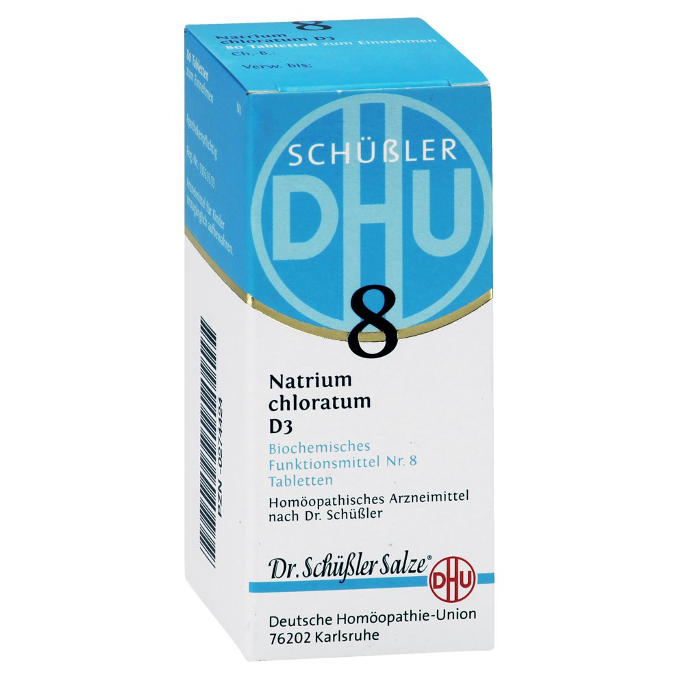 BIOCHEMIE DHU 8 Natrium chloratum D 3 Tabletten