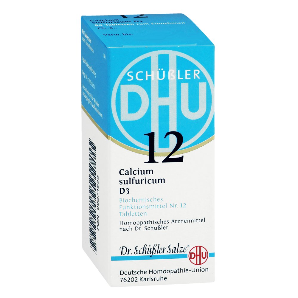 BIOCHEMIE DHU 12 Calcium sulfuricum D 3 Tabletten