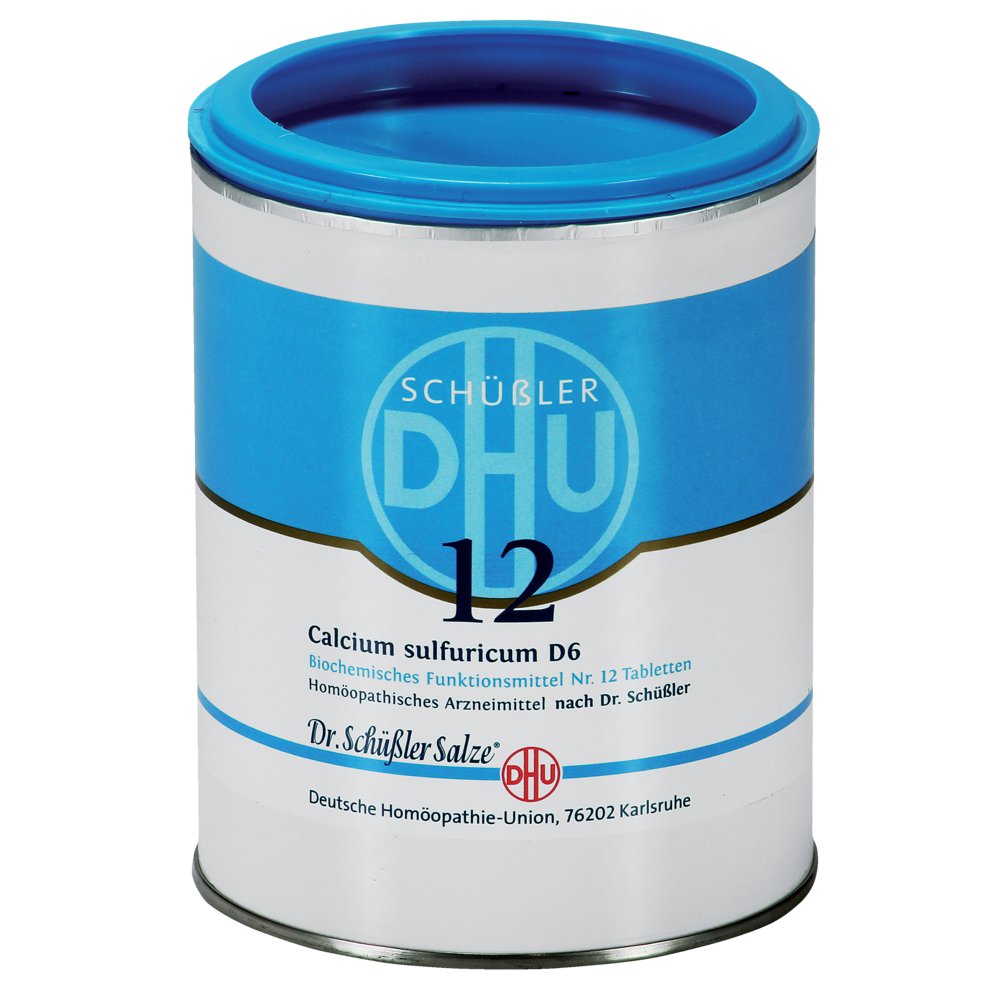 BIOCHEMIE DHU 12 Calcium sulfuricum D 6 Tabletten