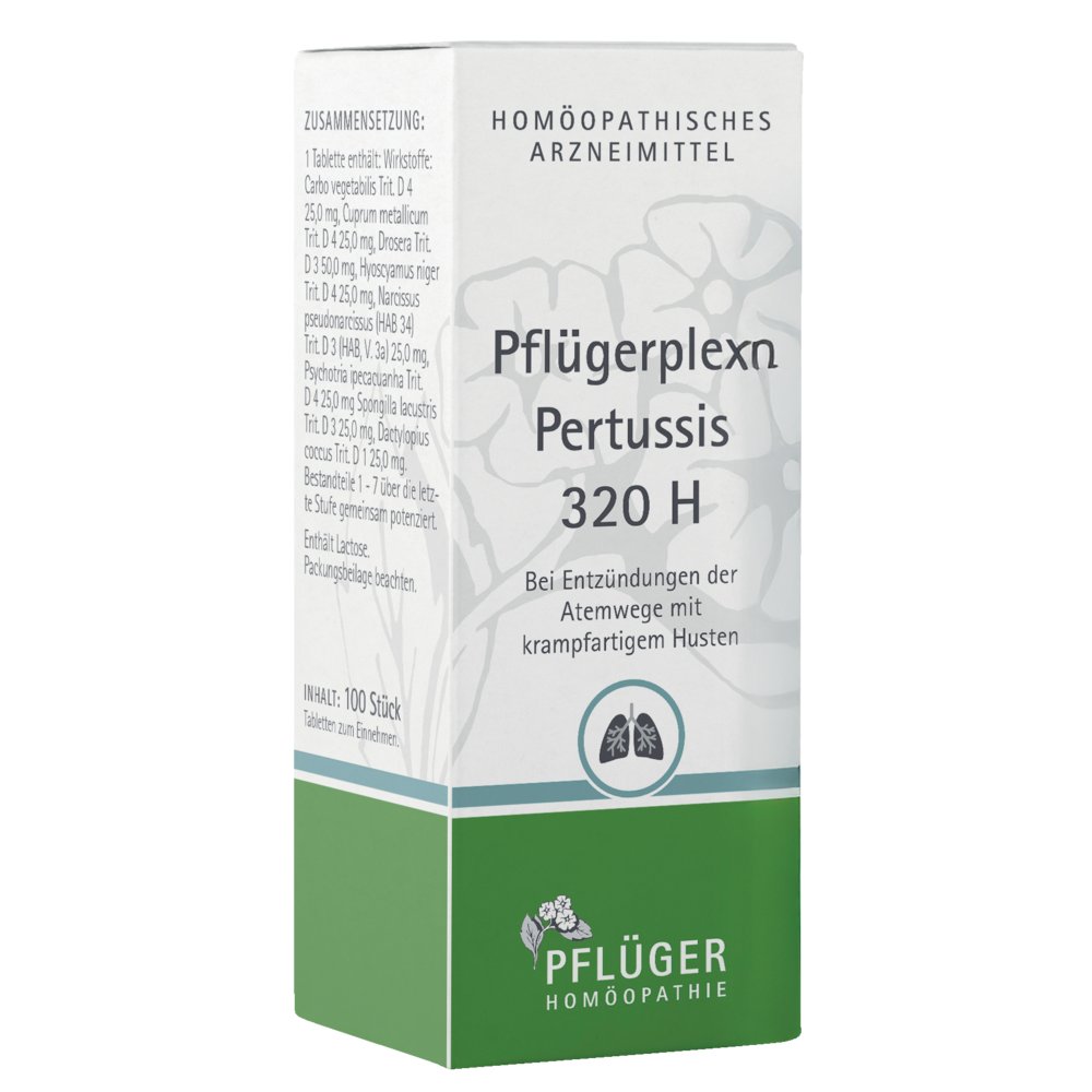 PFLÜGERPLEX Pertussis 320 H Tabletten