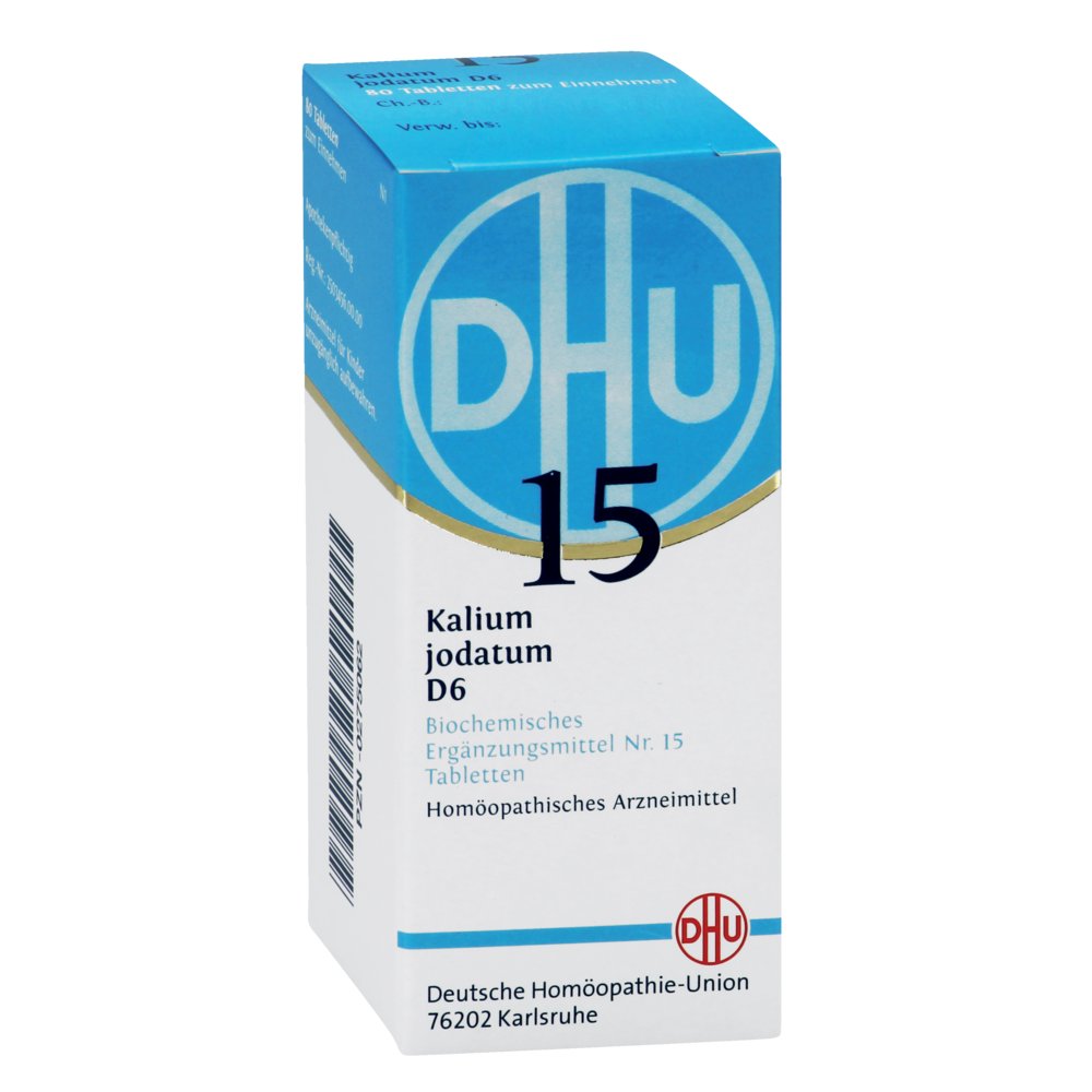 BIOCHEMIE DHU 15 Kalium jodatum D 6 Tabletten