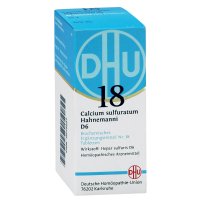 BIOCHEMIE DHU 18 Calcium sulfuratum D 6 Tabletten