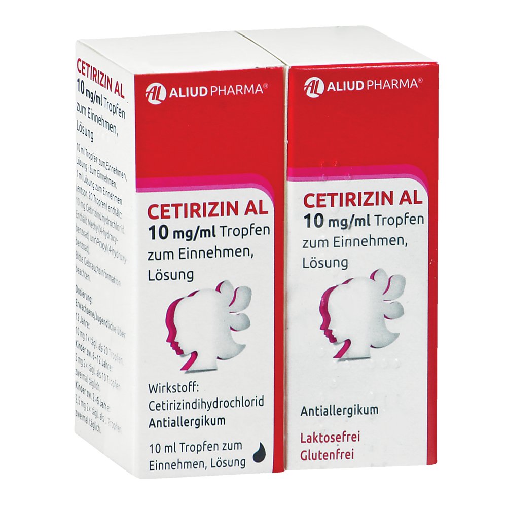 CETIRIZIN AL 10 mg/ml Tropfen zum Einnehmen