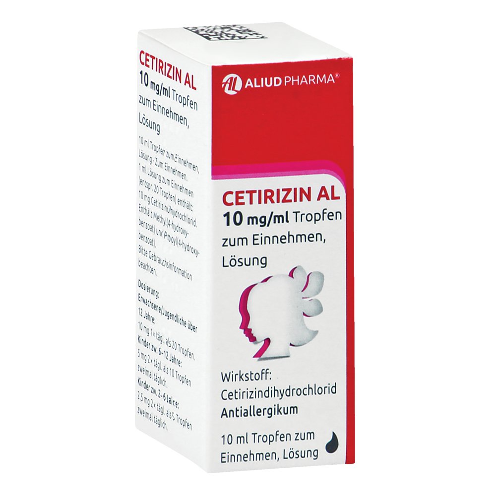 CETIRIZIN AL 10 mg/ml Tropfen zum Einnehmen