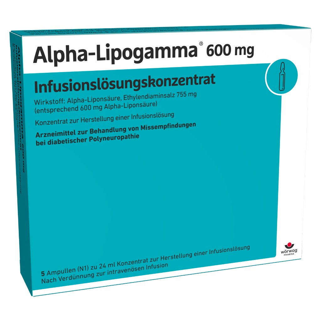 ALPHA-LIPOGAMMA 600 mg Infusionslsg.-Konzentrat
