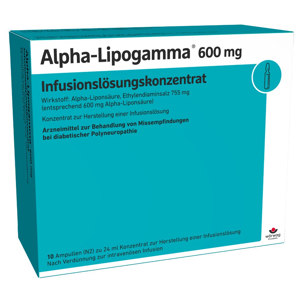 ALPHA-LIPOGAMMA 600 mg Infusionslsg.-Konzentrat