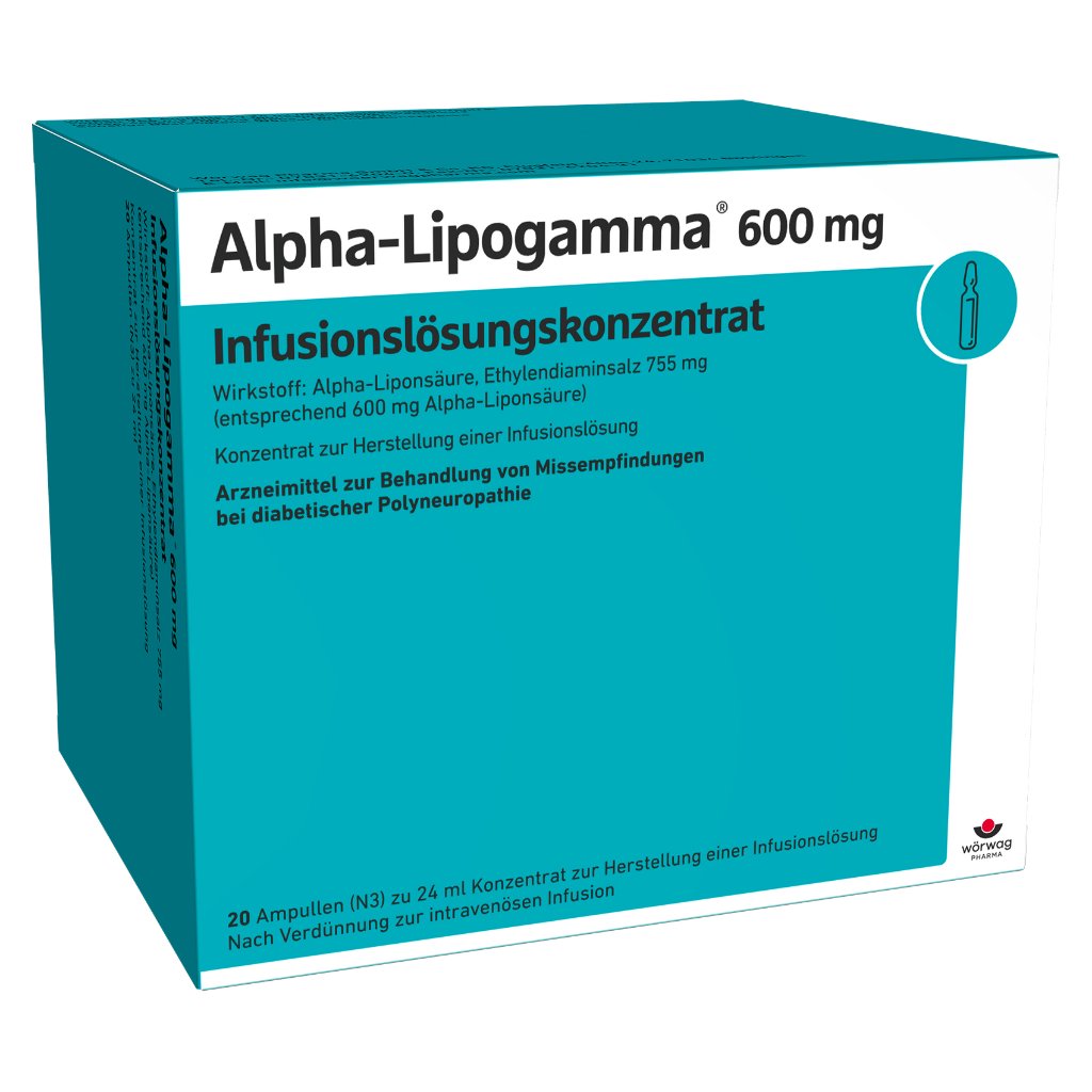ALPHA-LIPOGAMMA 600 mg Infusionslsg.-Konzentrat