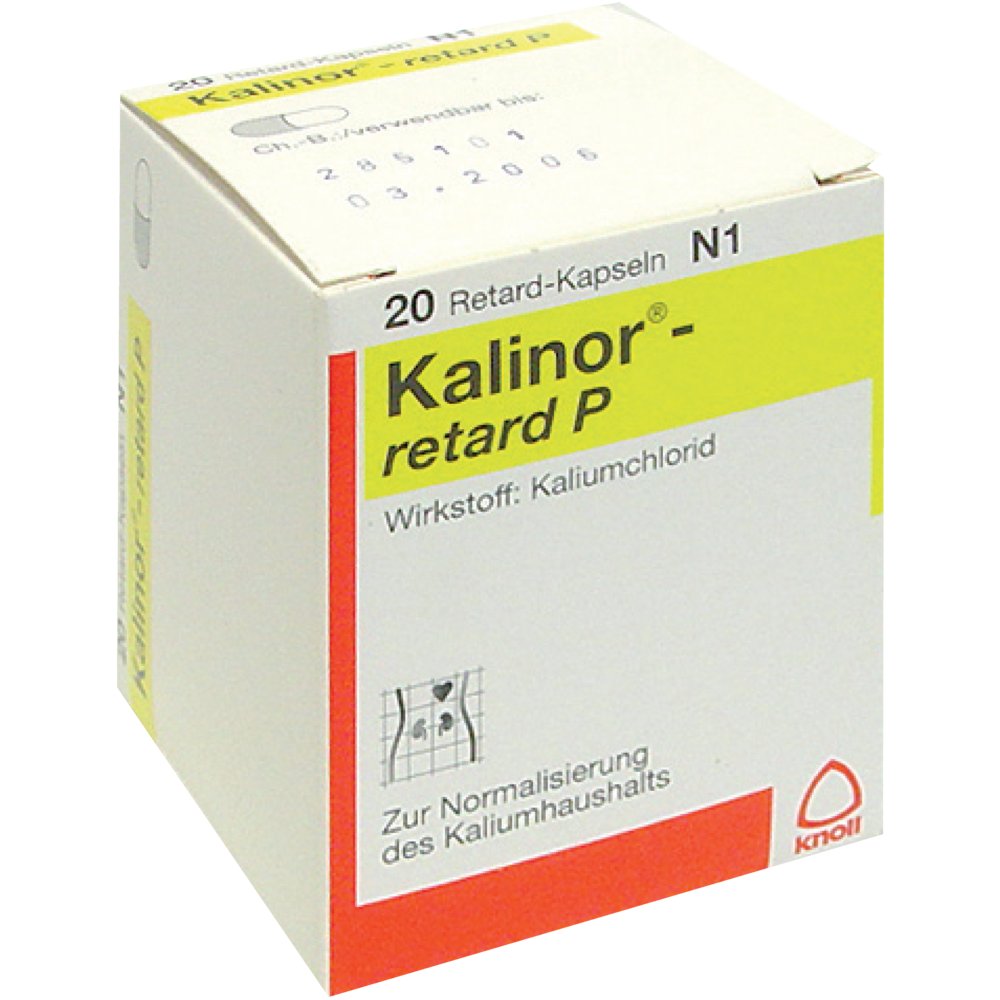 KALINOR retard P 600 mg Hartkapseln