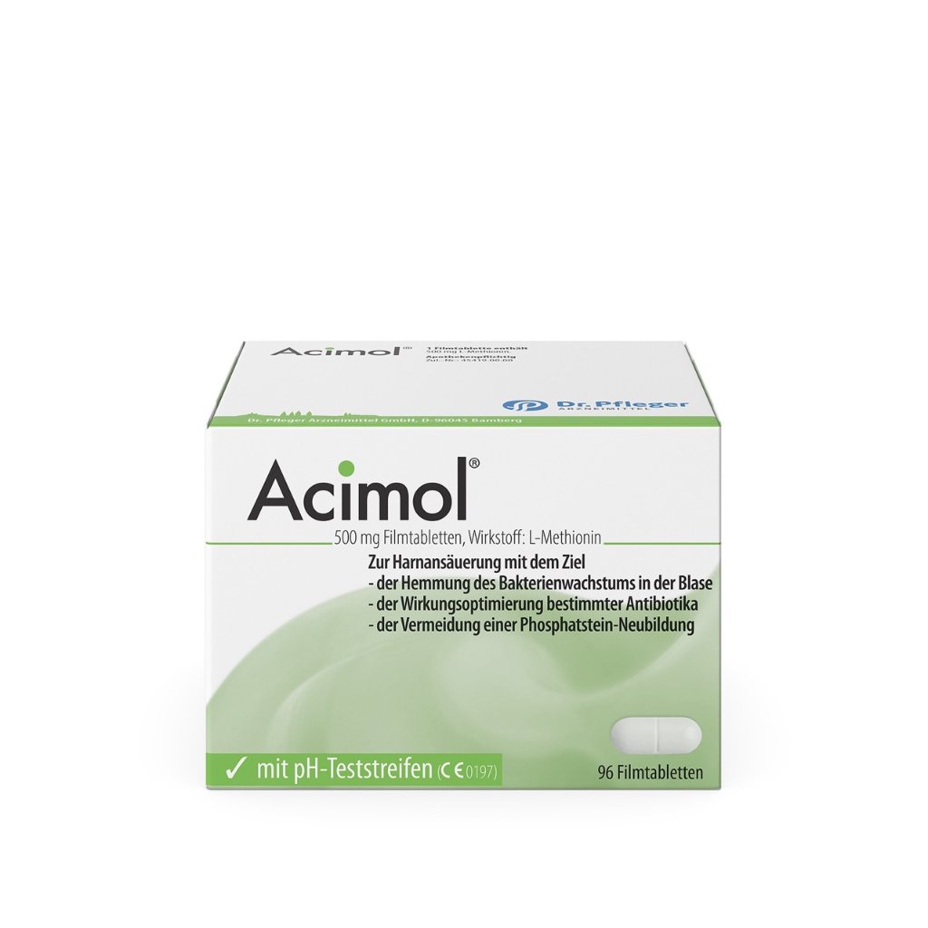 ACIMOL mit pH Teststreifen Filmtabletten