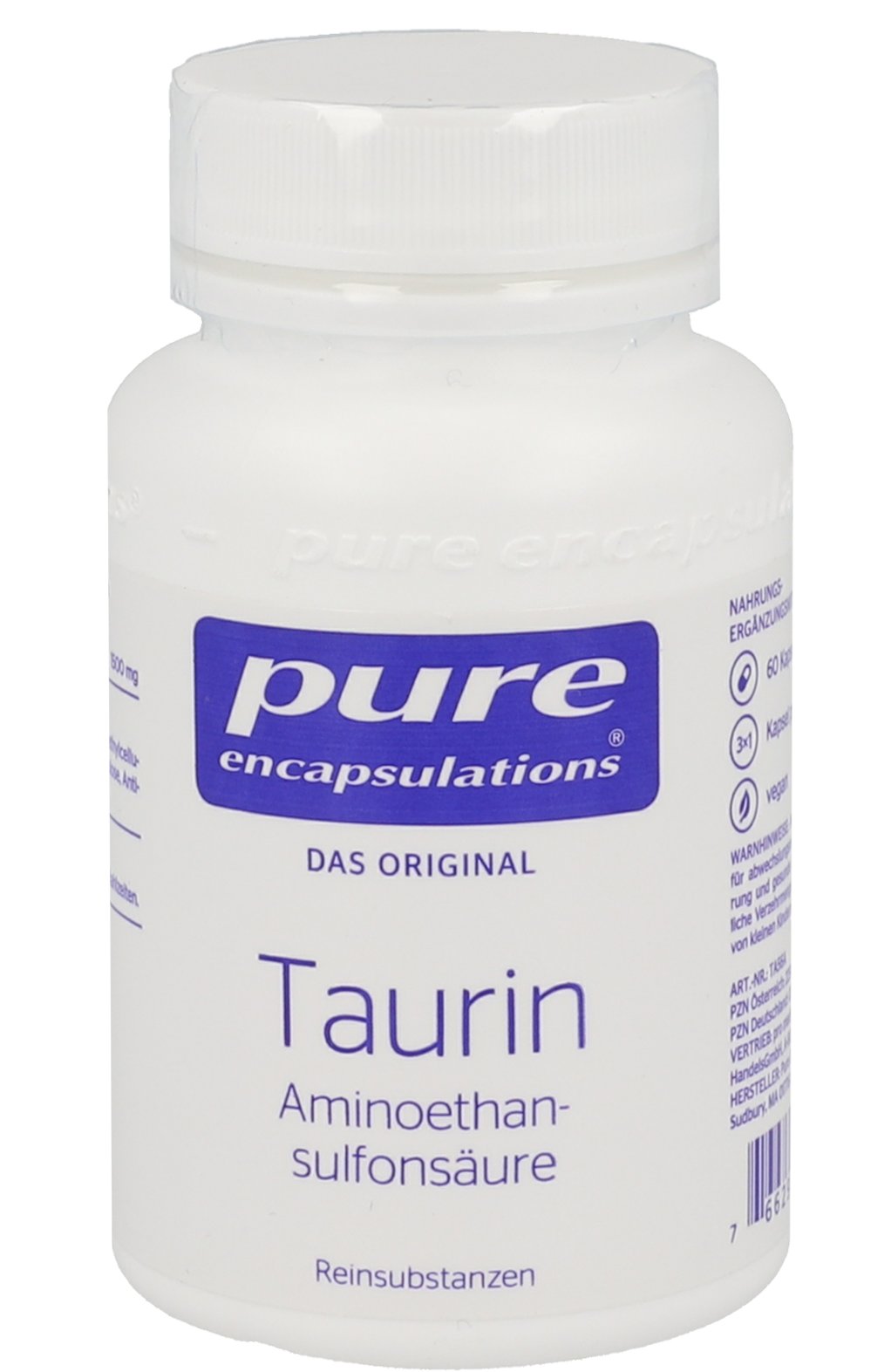 PURE ENCAPSULATIONS Taurin Kapseln