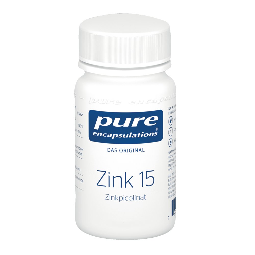 PURE ENCAPSULATIONS Zink 15 Zinkpicolinat Kapseln