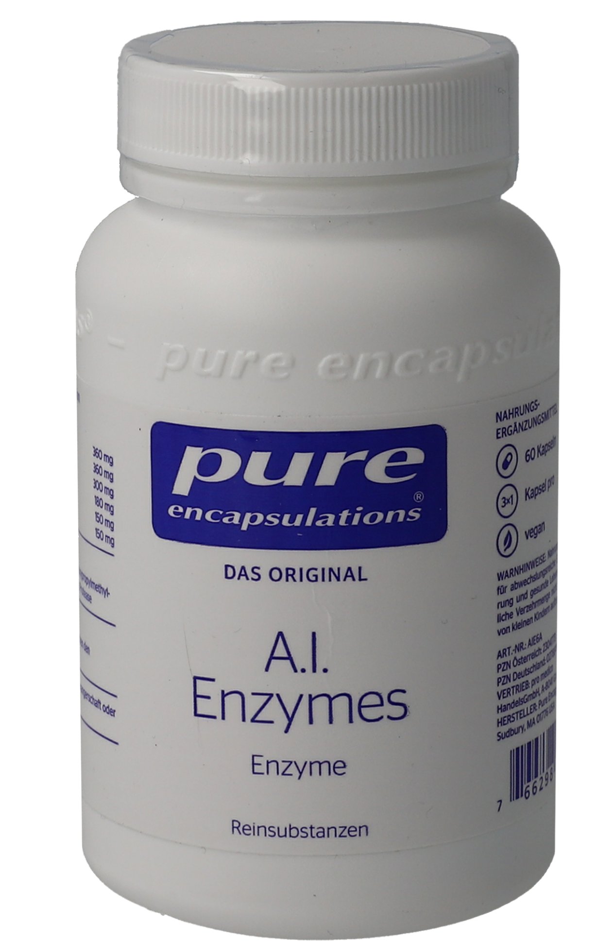 PURE ENCAPSULATIONS A.I. Enzymes Kapseln