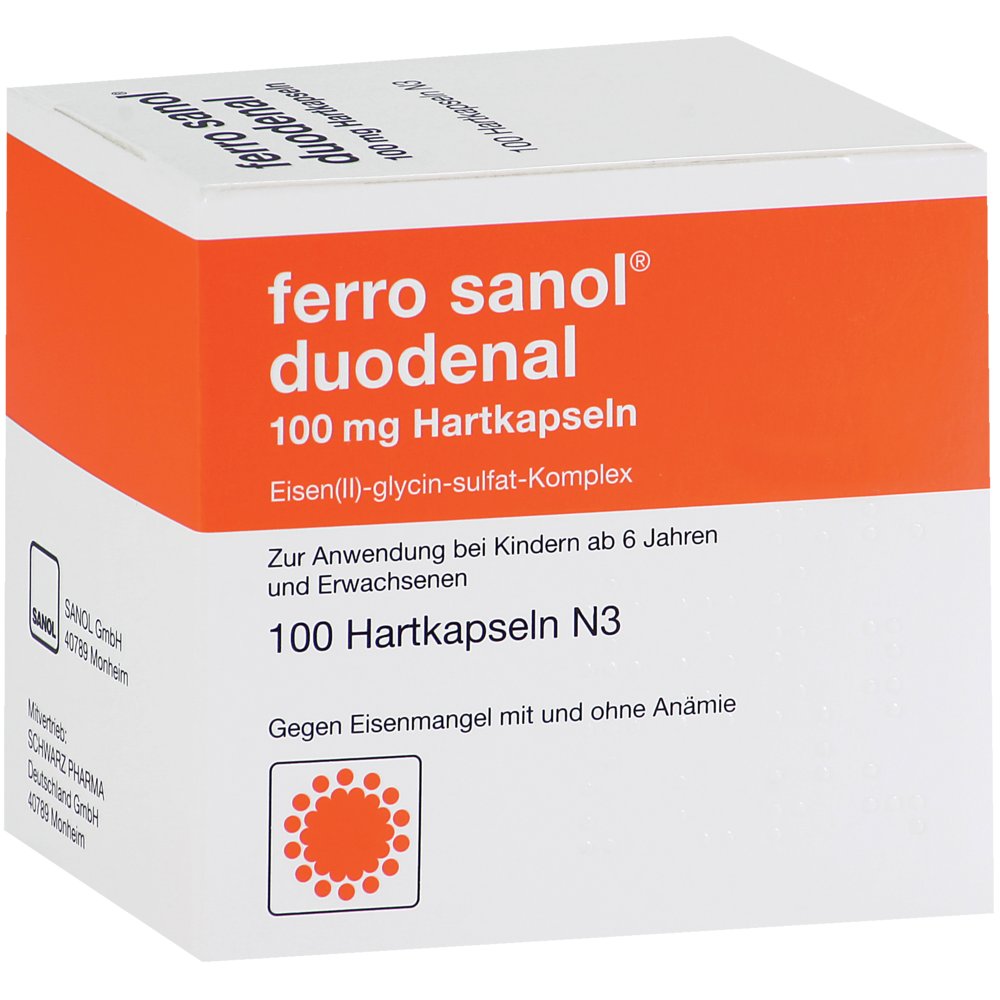 FERRO SANOL duodenal Hartkaps.m.msr.überz.Pell.