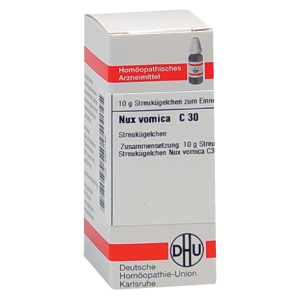 NUX VOMICA C 30 Globuli