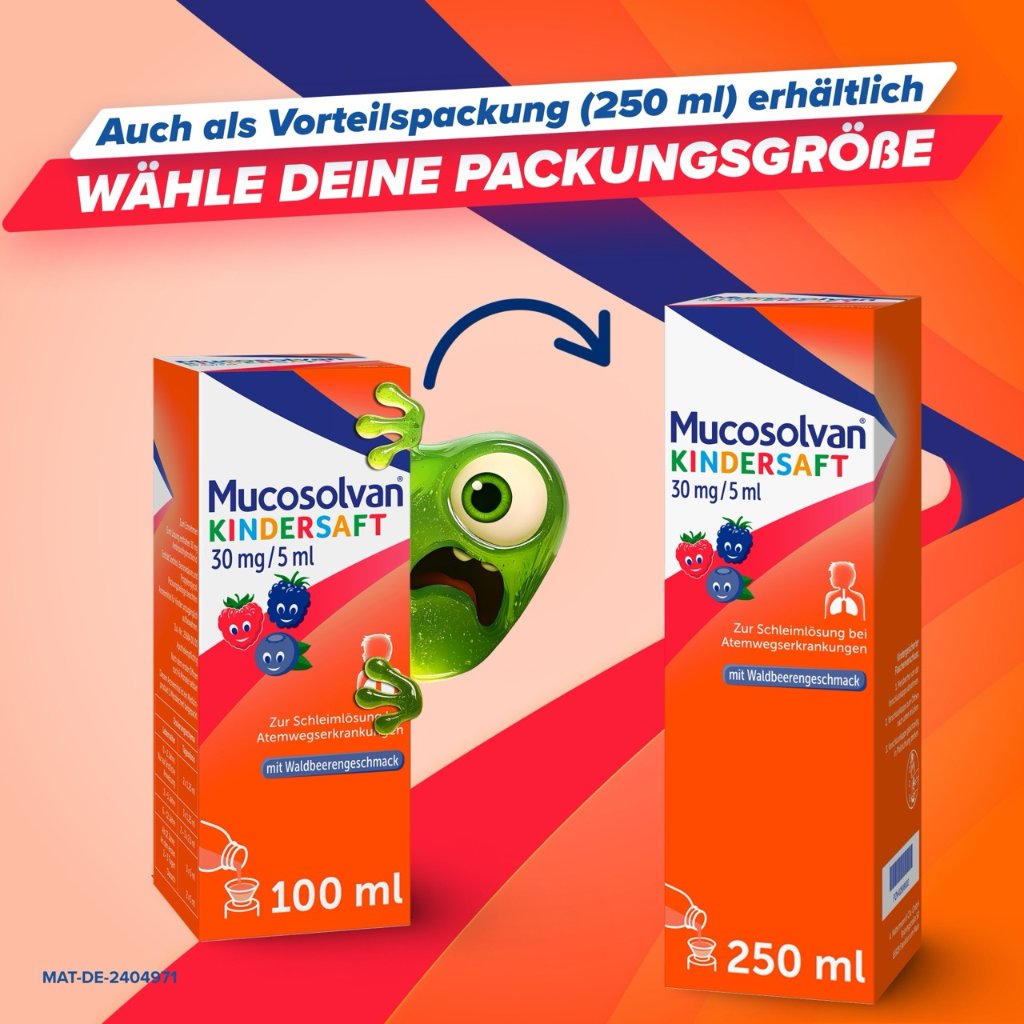 MUCOSOLVAN Kindersaft 30 mg/5 ml
