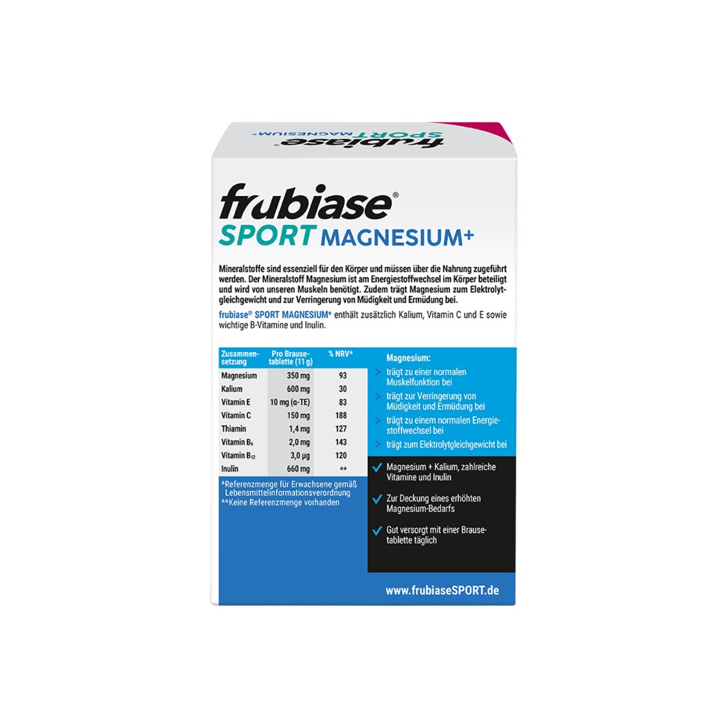 FRUBIASE MAGNESIUM Plus Brausetabletten