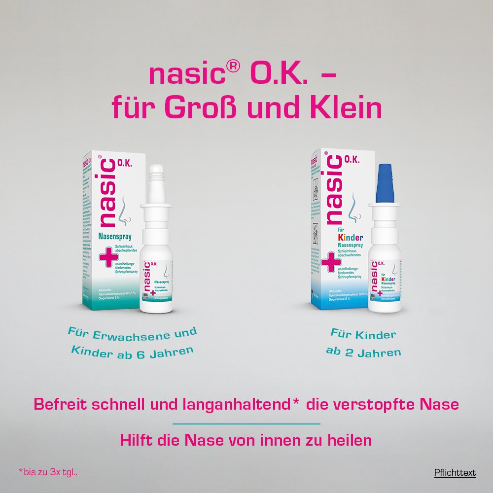 Nasic O.K. Erwachsene u.Schulk. NS 10ml