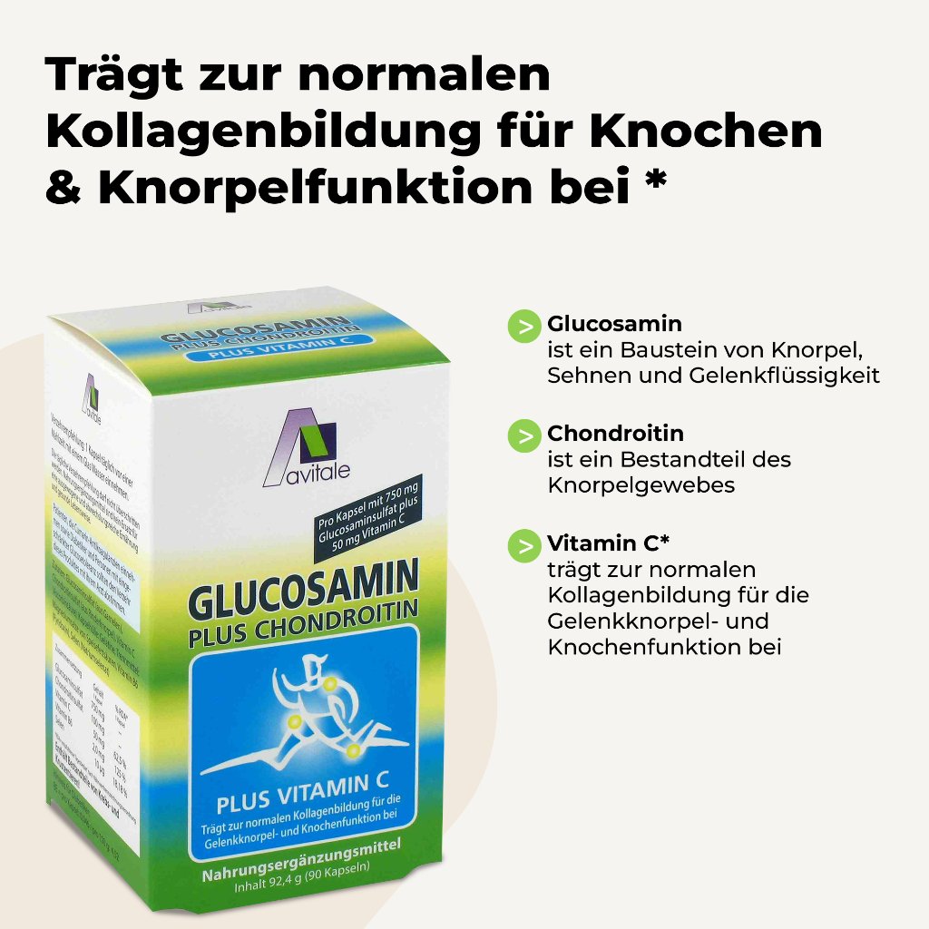 GLUCOSAMIN 750 mg+Chondroitin 100 mg Kapseln