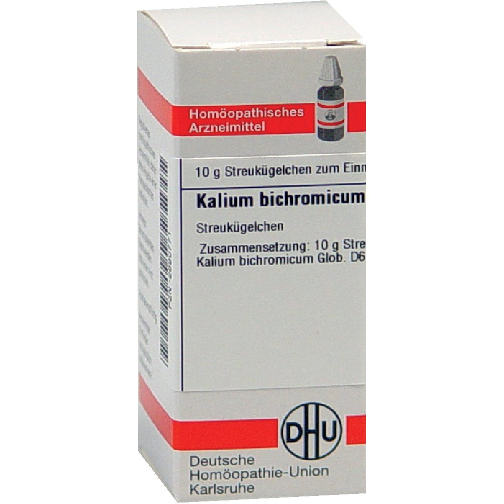KALIUM BICHROMICUM D 6 Globuli