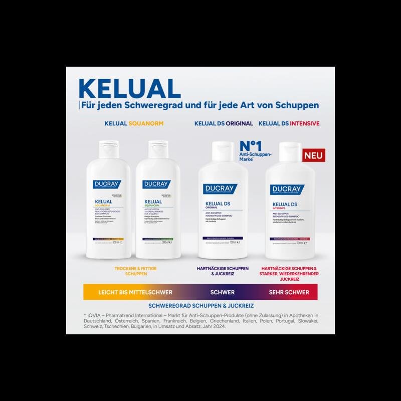 Ducray KELUAL DS ORIGINAL Anti–Schuppen Intensivpflege–Shampoo