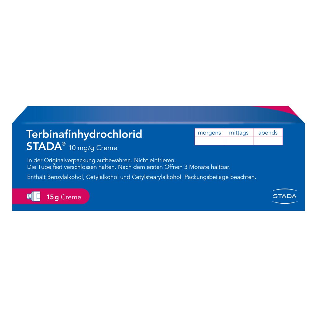 TERBINAFINHYDROCHLORID STADA 10 mg/g Creme