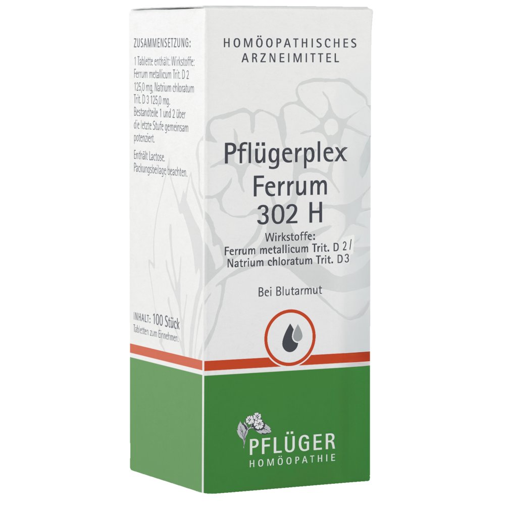 PFLÜGERPLEX Ferrum 302 H Tabletten