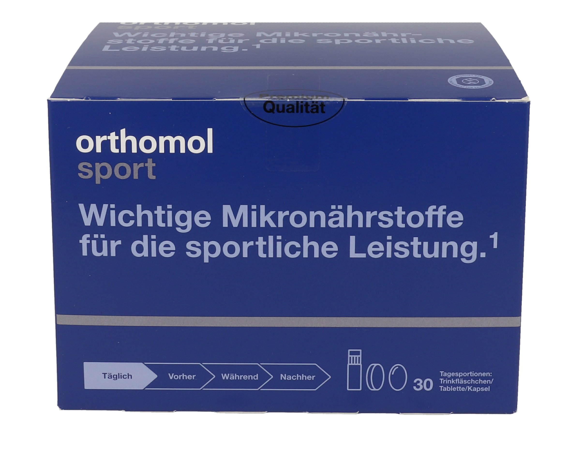 ORTHOMOL Sport Trinkfläschchen/Tabl./Kaps.Kombip.