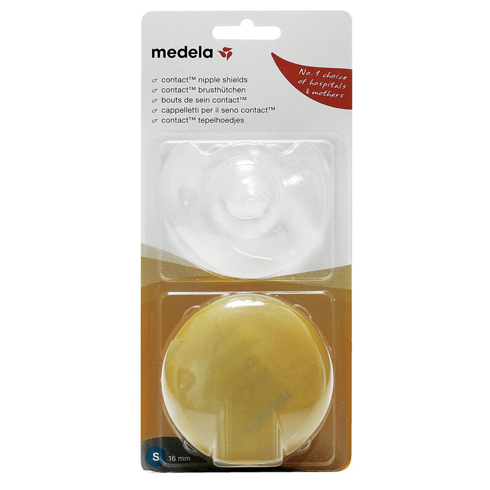 MEDELA Brusthütchen Contact S m.Aufbw.Box