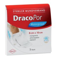 DRACOPOR waterproof Wundverband 8x10 cm steril
