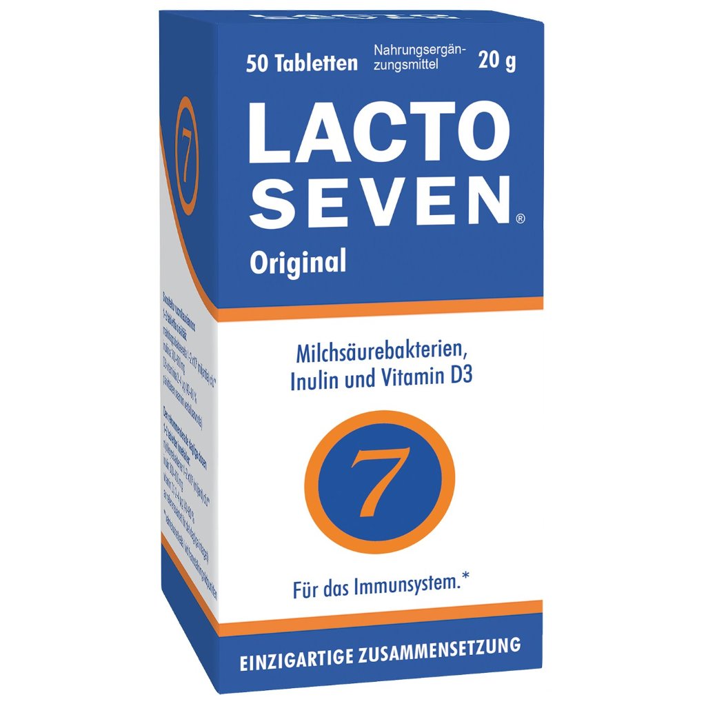 Lacto Seven – mit 1 Mrd. Milchsäurebakterien & Vitamin D