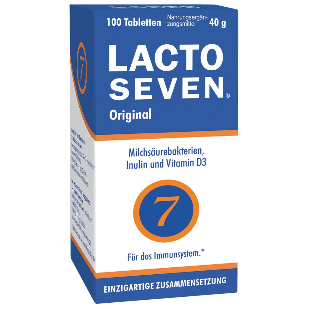 Lacto Seven – mit 1 Mrd. Milchsäurebakterien & Vitamin D
