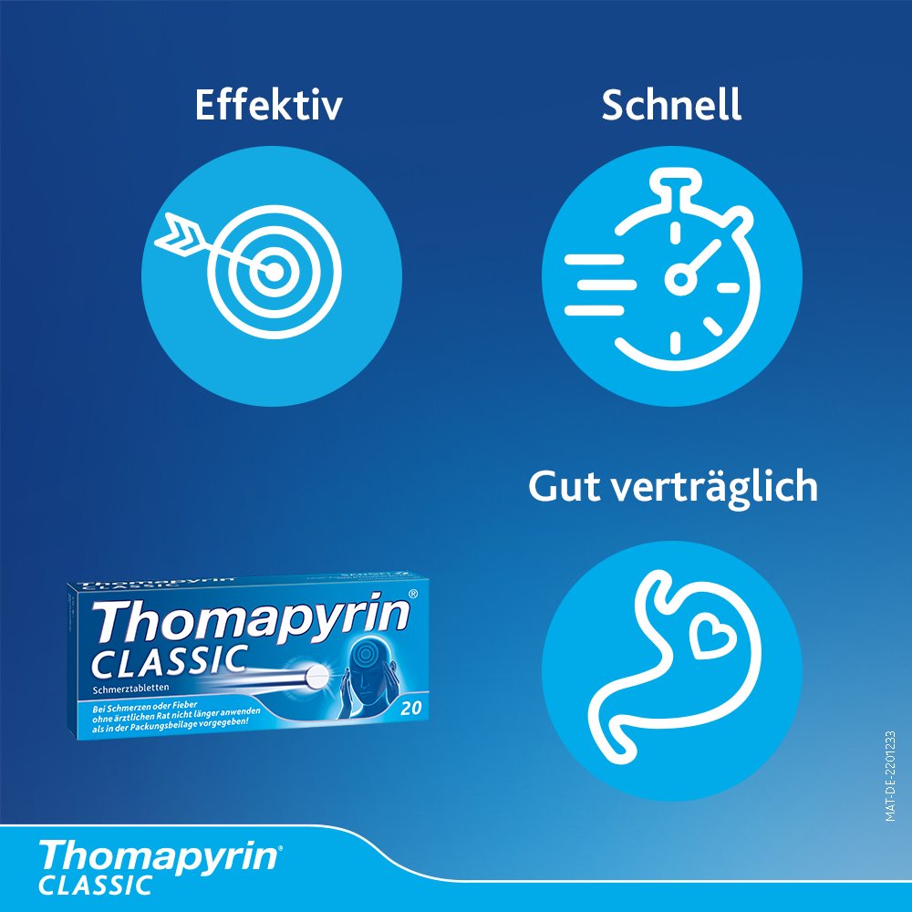 THOMAPYRIN CLASSIC Schmerztabletten