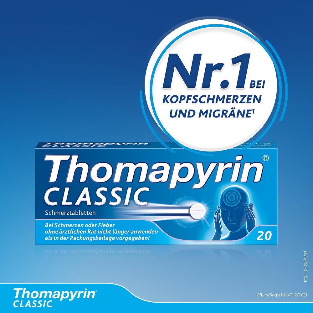 THOMAPYRIN CLASSIC Schmerztabletten