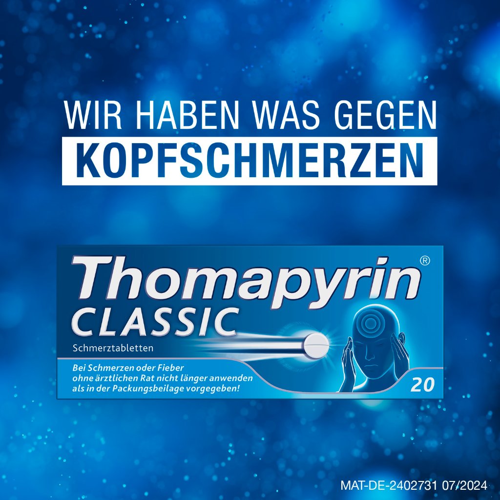 THOMAPYRIN CLASSIC Schmerztabletten