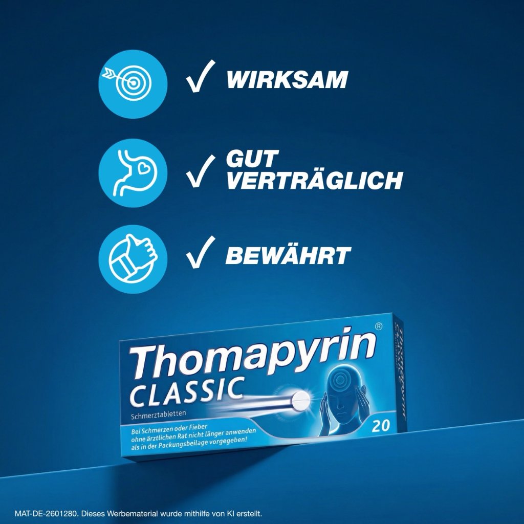 THOMAPYRIN CLASSIC Schmerztabletten