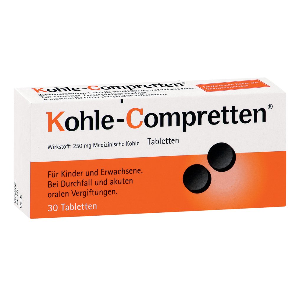 KOHLE Compretten Tabletten