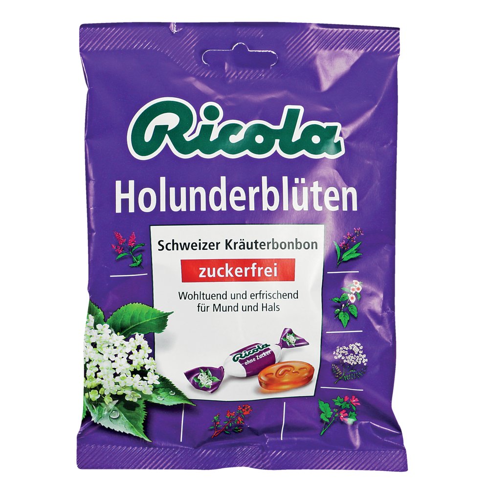 RICOLA o.Z.Beutel Holunderblüten Bonbons