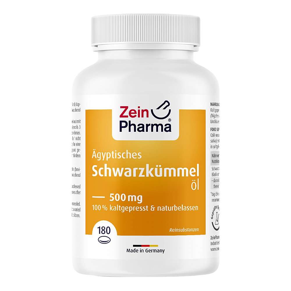 ÄGYPTISCHES Schwarzkümmelöl Kapseln 500 mg