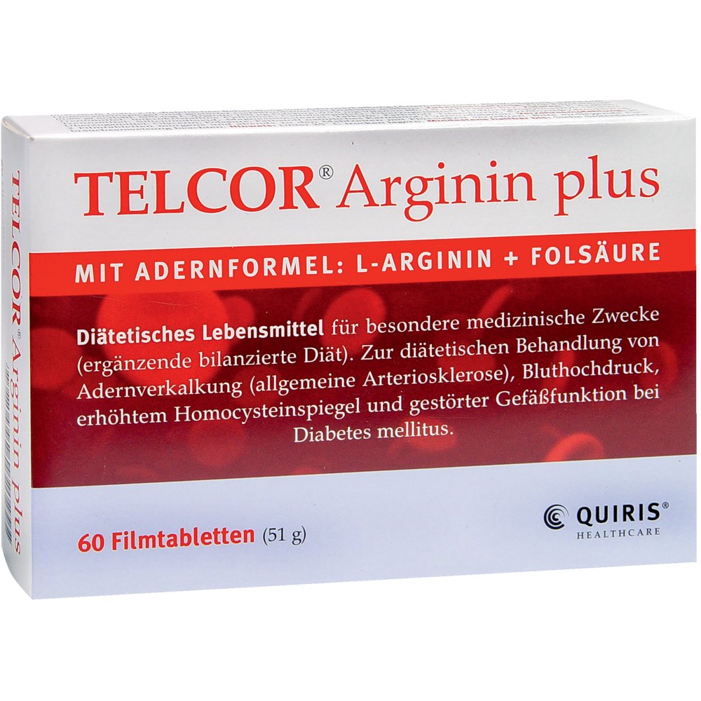TELCOR Arginin plus Filmtabletten