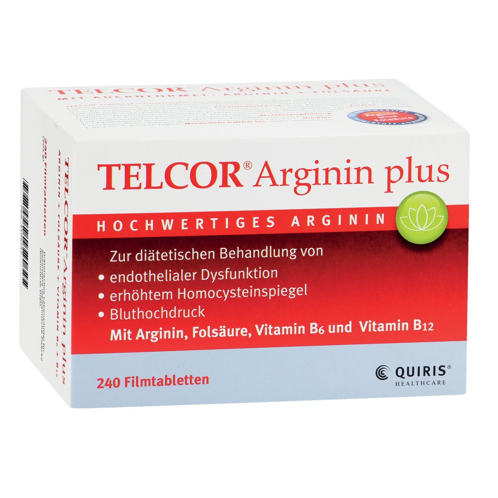 TELCOR Arginin plus Filmtabletten