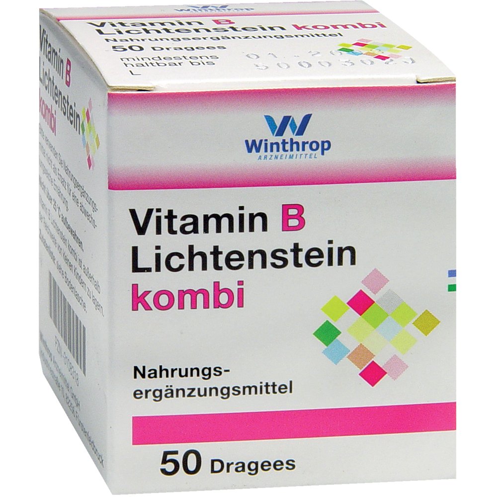 VITAMIN B LICHTENSTEIN Kombi Dragees