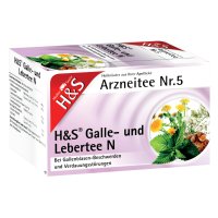 H&S Galle- und Lebertee N Filterbeutel