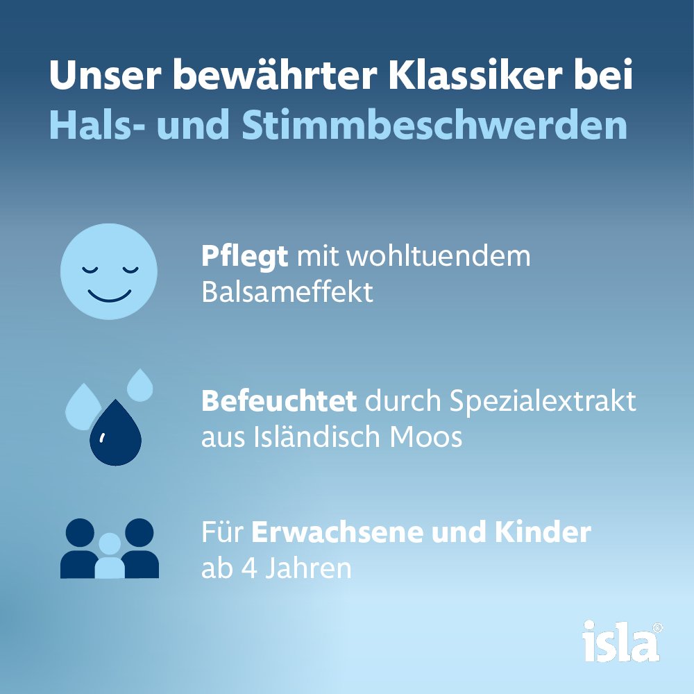 ISLA MOOS Pastillen