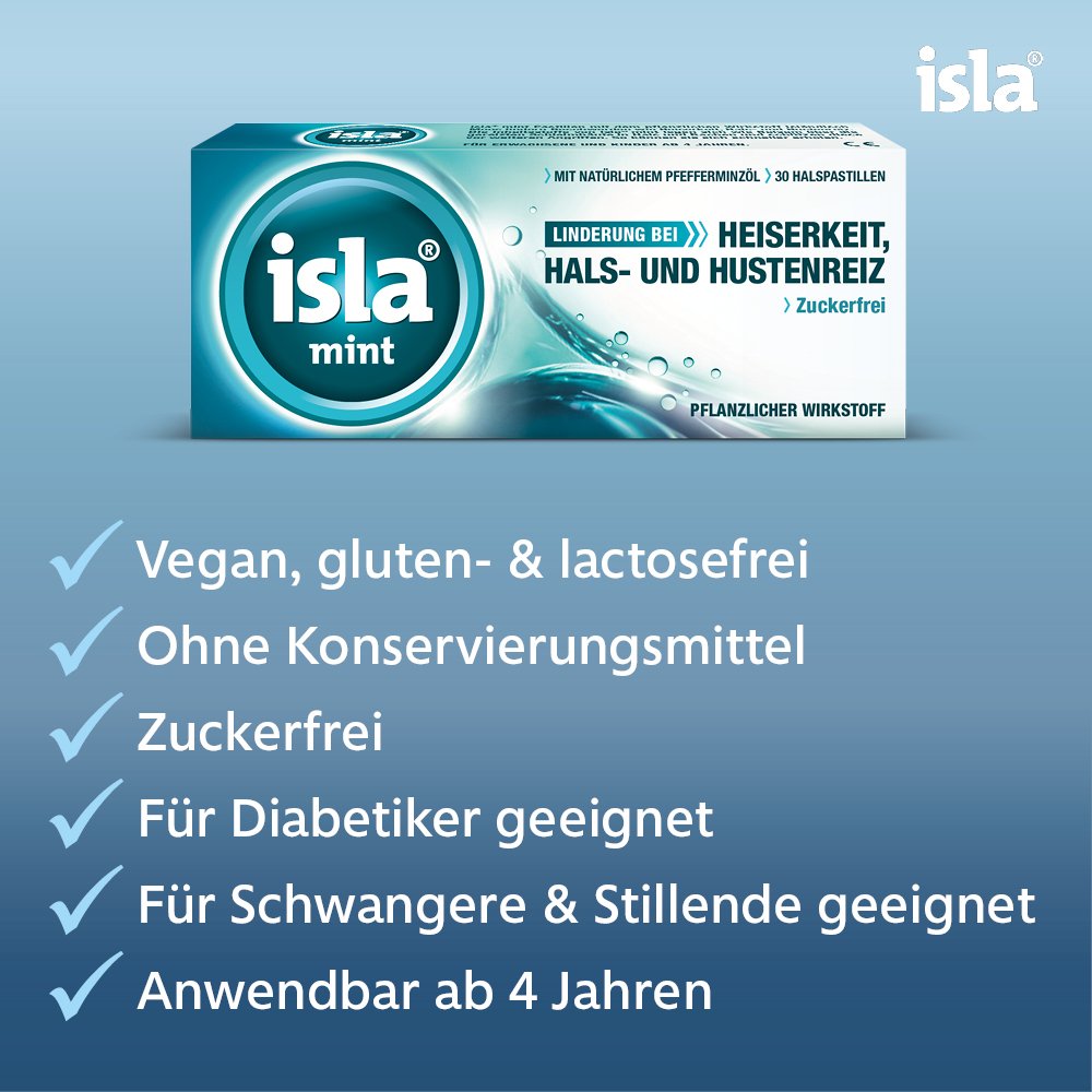 ISLA MINT Pastillen